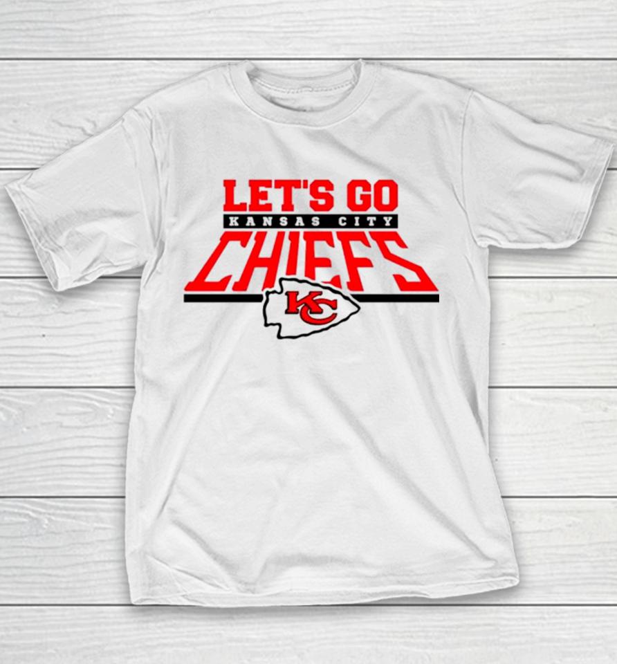 Let’s Go Kansas City Chiefs Nfl Football Youth T-Shirt