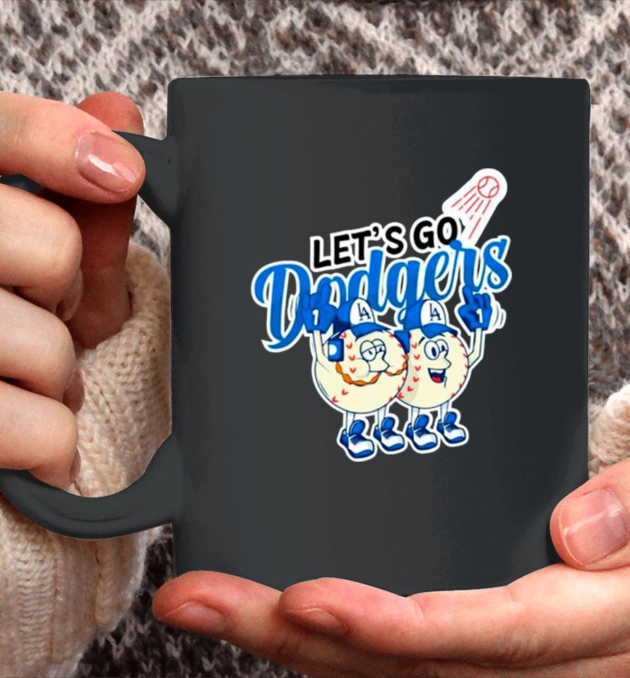 Let’s Go Los Angeles Dodgers Baseball Coffee Mug