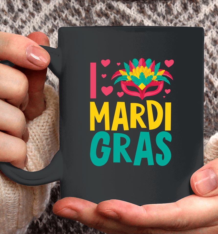 Let's Mardi Gras Y'all Celebrating Party Love Mardi Gras Coffee Mug