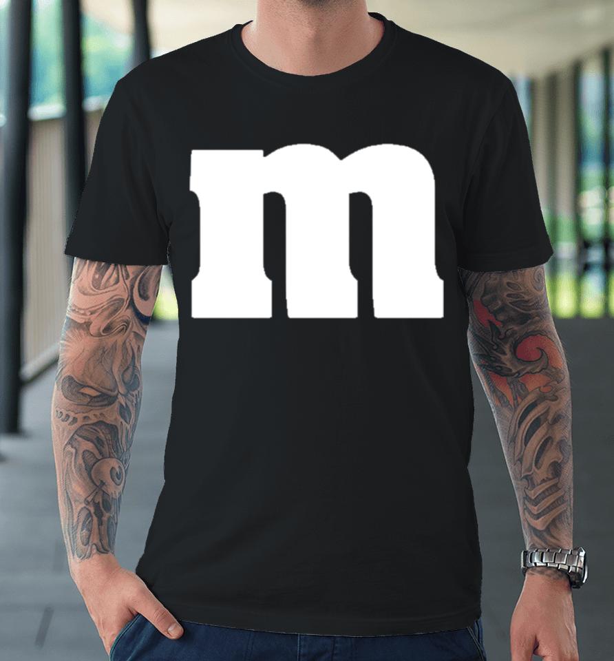 Letter M Groups Halloween 2023 Team Premium T-Shirt
