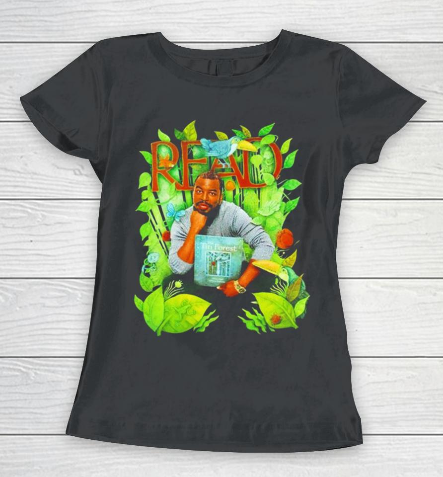 Levar Burton Read The Tin Forest Women T-Shirt