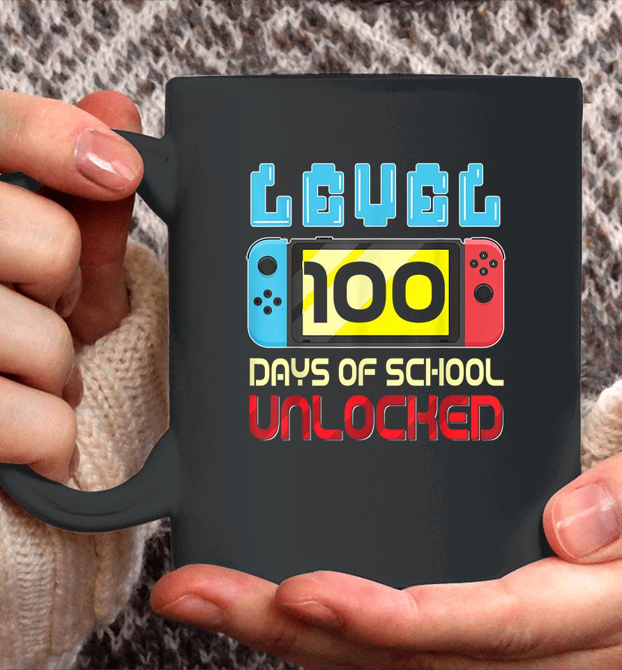 Level 100 Days Of School Unlocked Coffee Mug