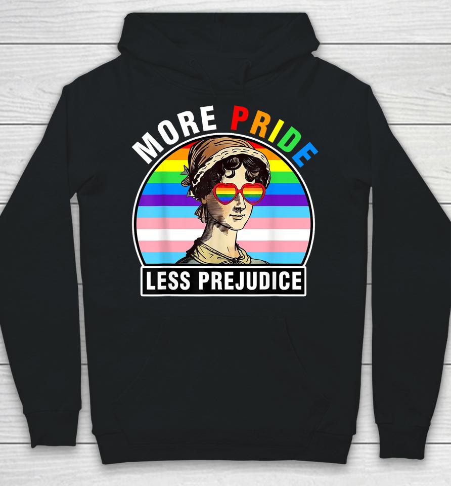 Lgbt Ally Gay Pride Clothers More Pride Less Prejudice Hoodie