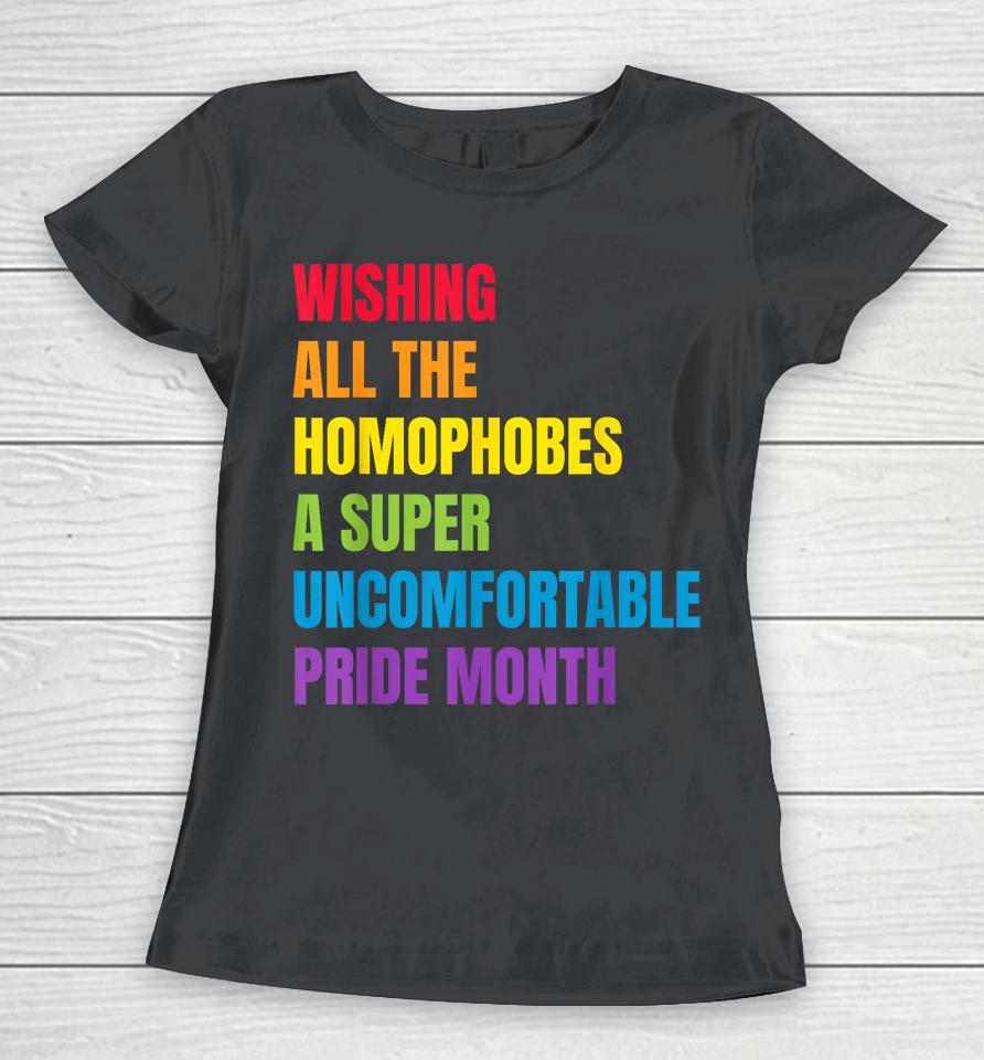 Lgbt Pride Month Design For Gay Pride Women T-Shirt
