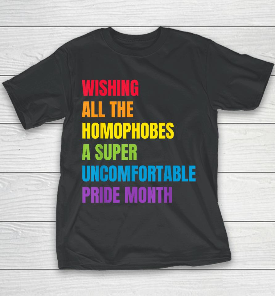 Lgbt Pride Month Design For Gay Pride Youth T-Shirt