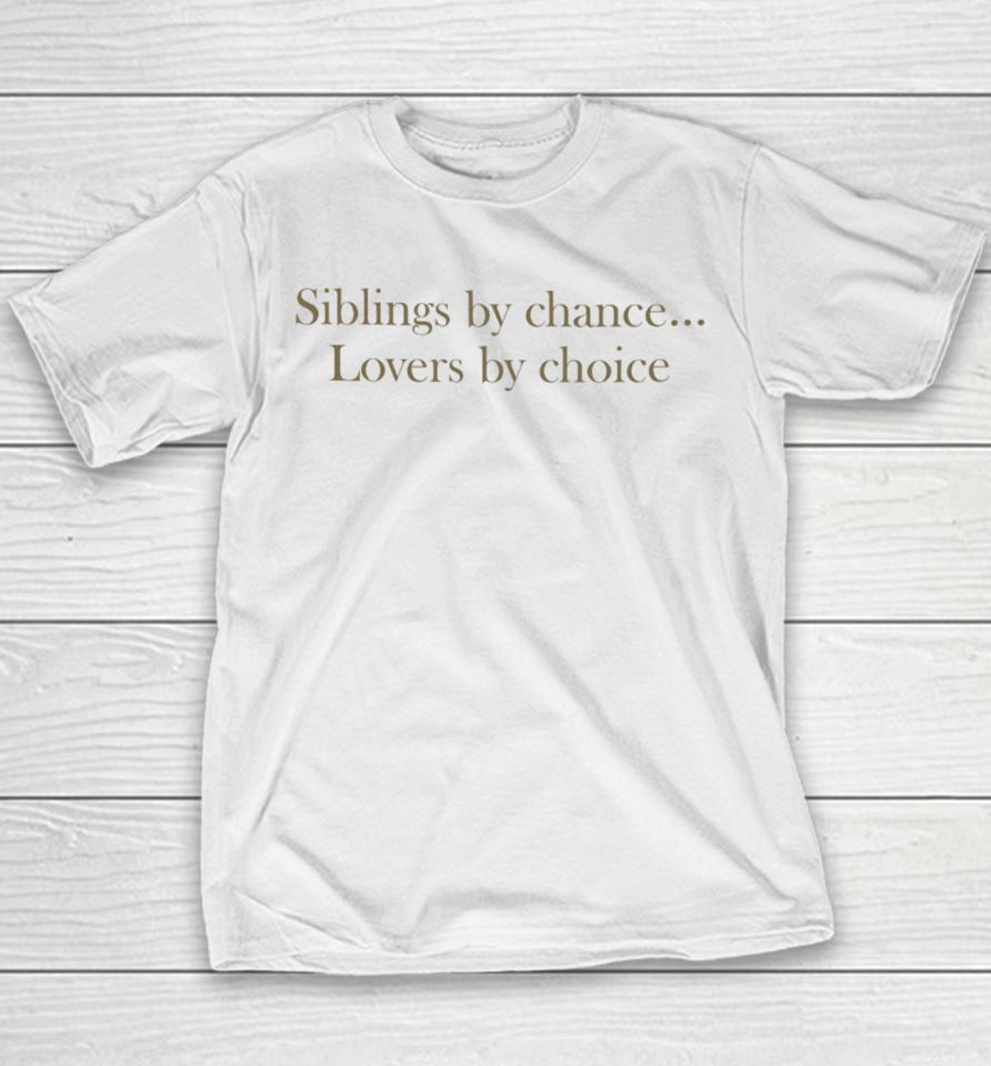 Lia V Siblings By Chance Lovers By Choice Youth T-Shirt