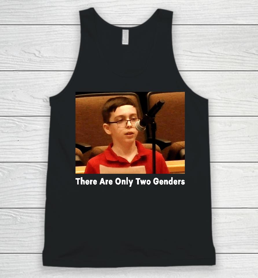 Liam Morrison There Are Only Two Genders Unisex Tank Top