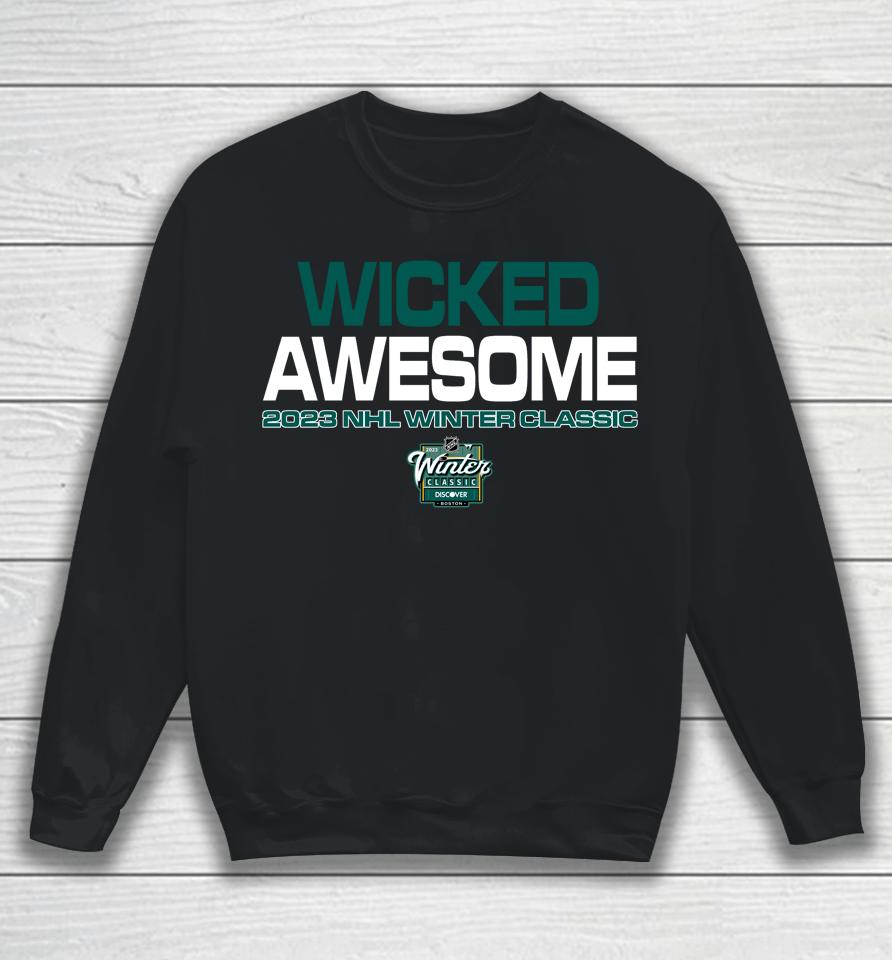 Lids Shop 2023 Nhl Winter Classic 47 Wicked Awesome Scrum Sweatshirt
