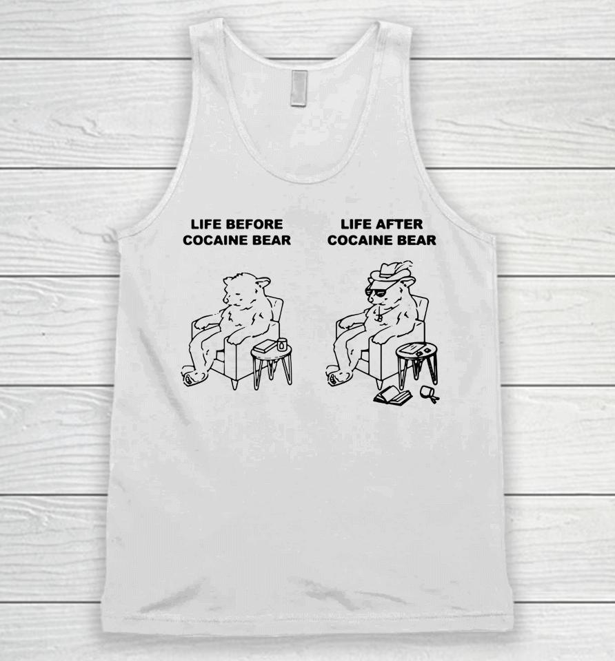 Life After Cocaine Bear Unisex Tank Top