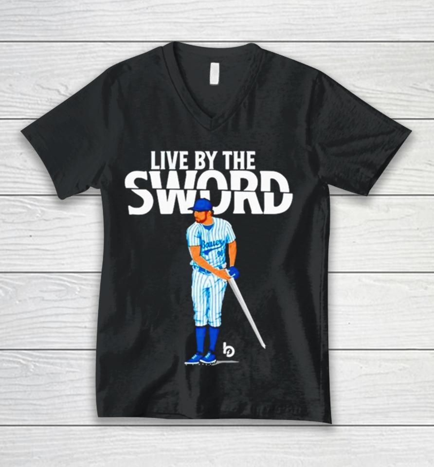 Life By The Sword Unisex V-Neck T-Shirt