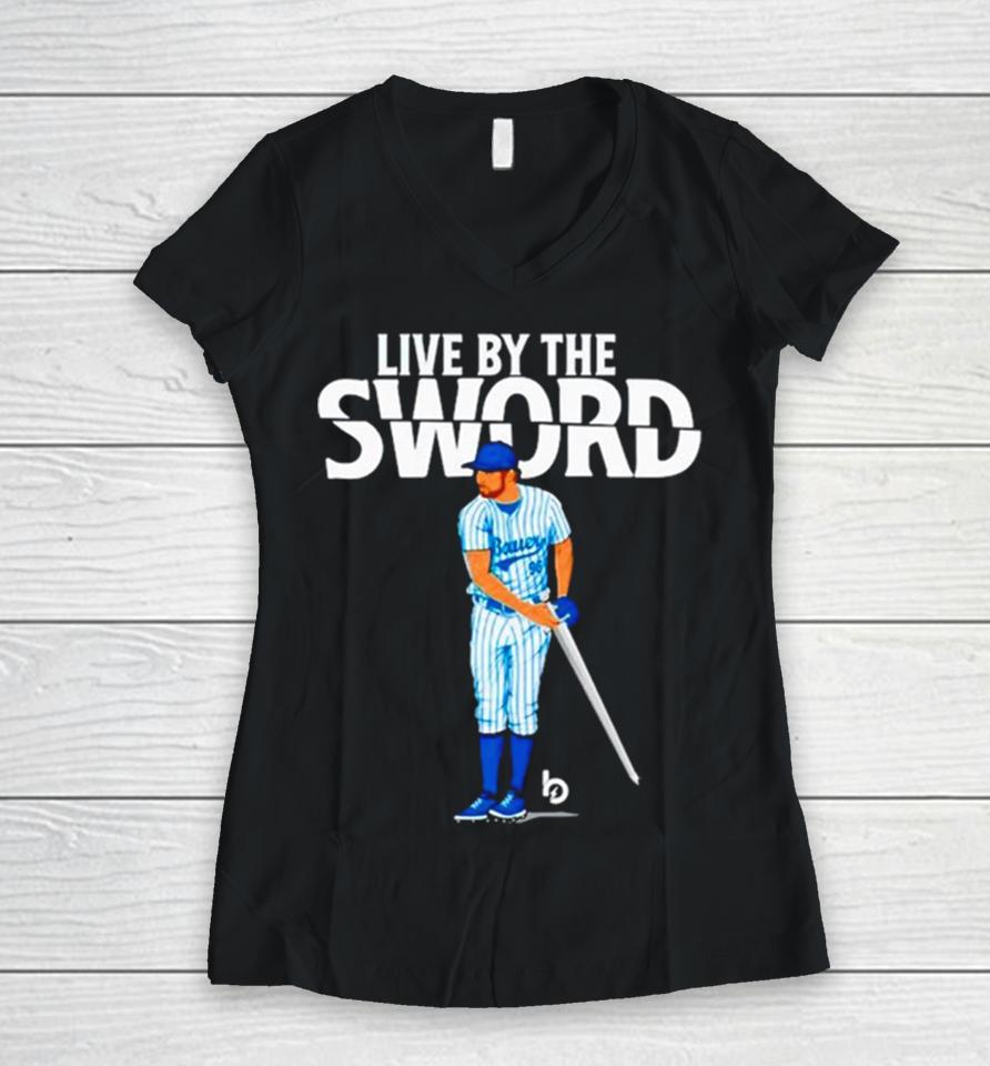 Life By The Sword Women V-Neck T-Shirt