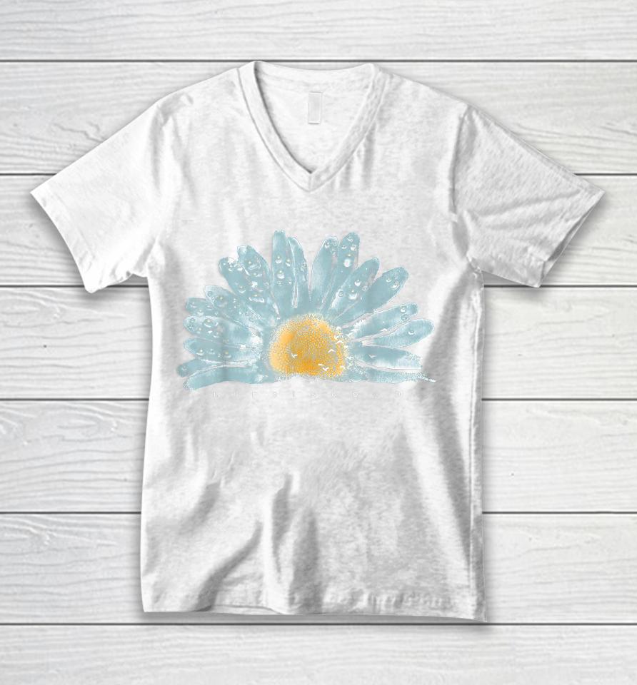 Life Is Funny Really Good Sunflower Unisex V-Neck T-Shirt
