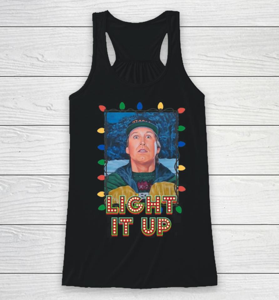 Light It Up Clark Griswold Christmas Vacation Racerback Tank