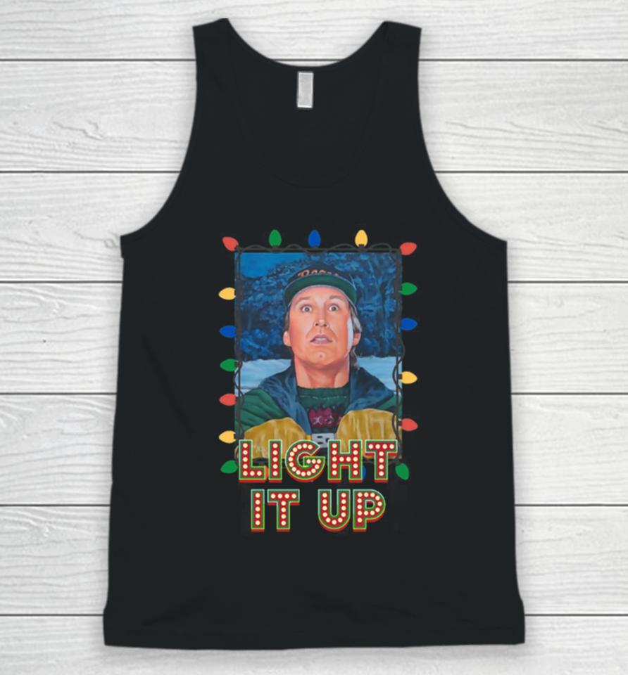 Light It Up Clark Griswold Christmas Vacation Unisex Tank Top