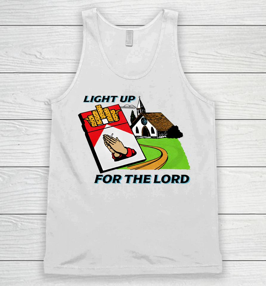 Light Up For The Lord Shithead Steve Shop Unisex Tank Top