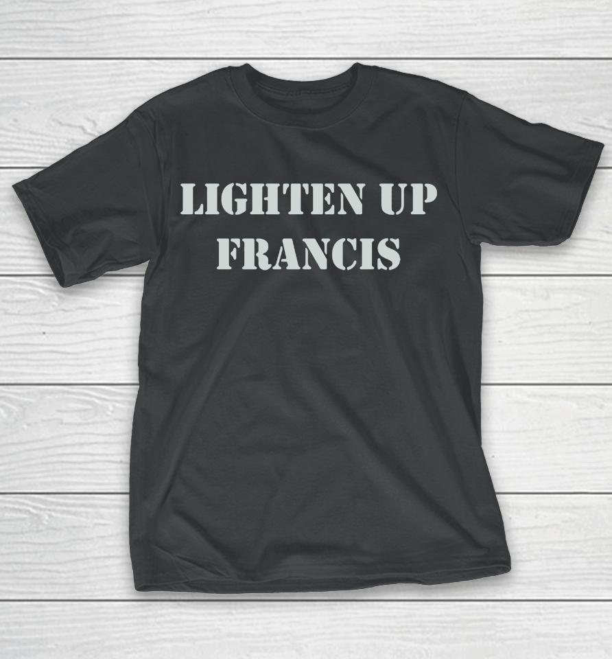 Lighten Up Francis Super 70S Sports Store T-Shirt
