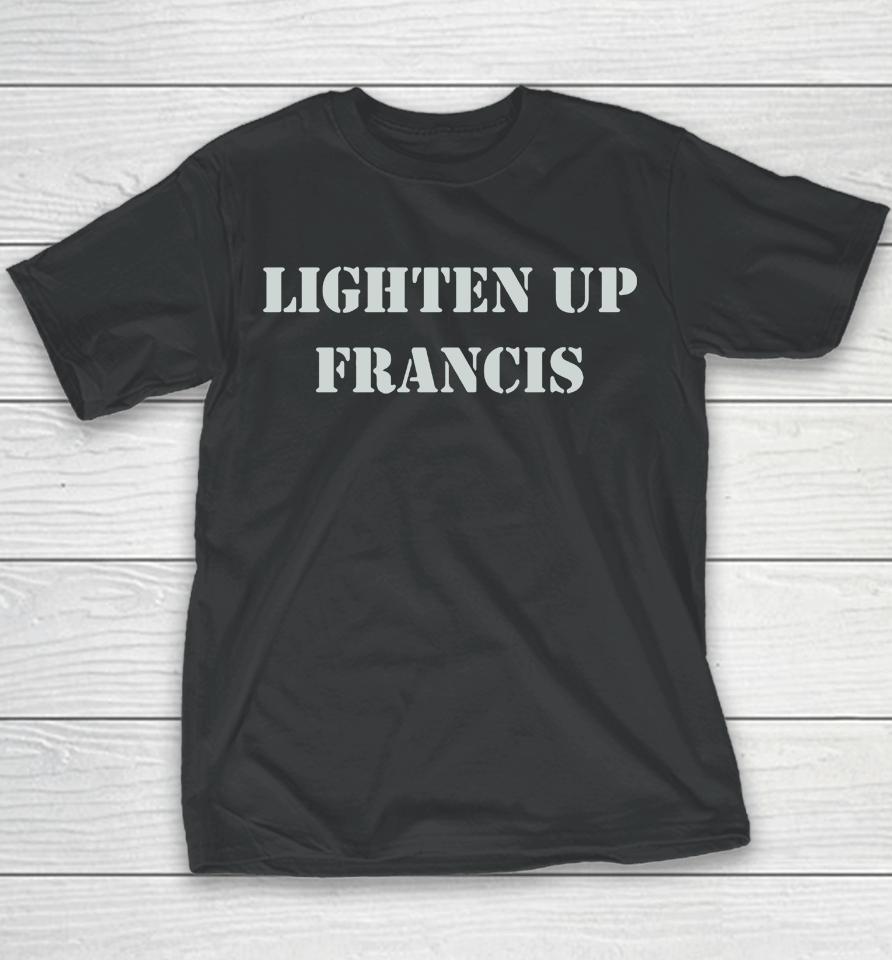Lighten Up Francis Super 70S Sports Store Youth T-Shirt