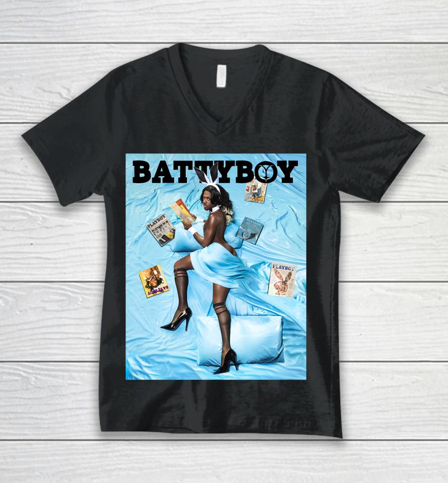 Lilnasx Battyboy Unisex V-Neck T-Shirt