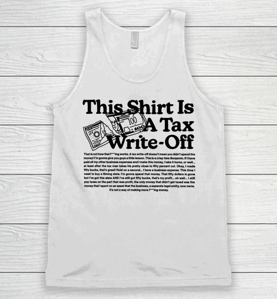 Limited This Is A Tax Write-Off Unisex Tank Top