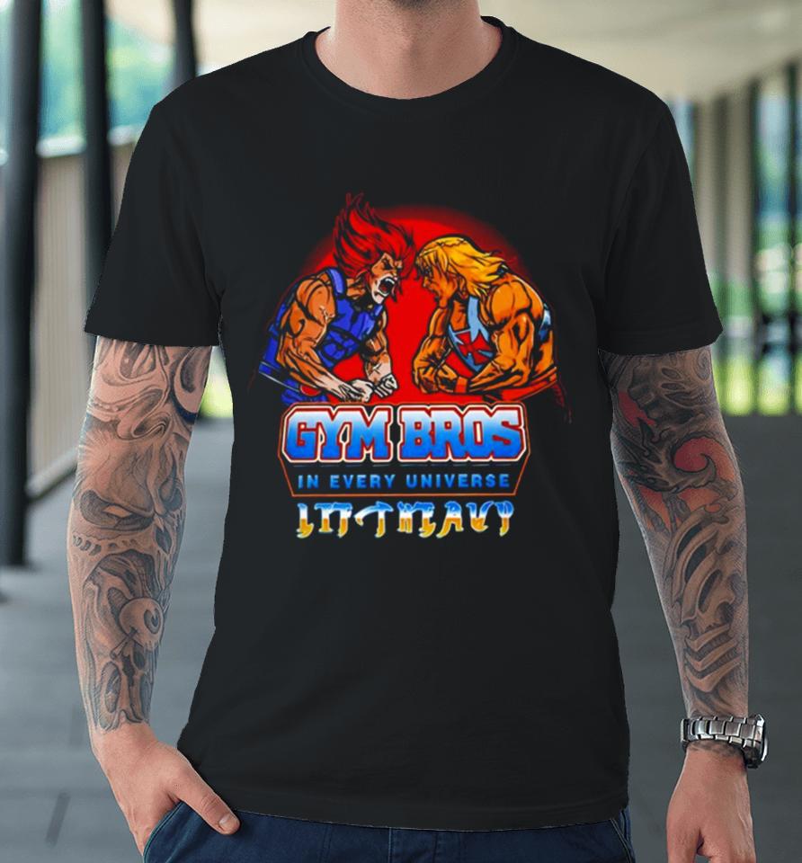 Lion O And He Man Lift Heavy Premium T-Shirt