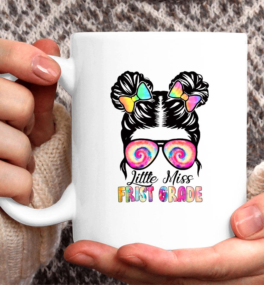 Little Miss First Grade Girls Back To School Shirt 1St Grade Coffee Mug