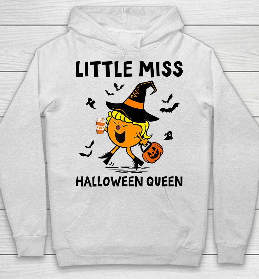 Little Miss Halloween Queen Pumpkin Hoodie