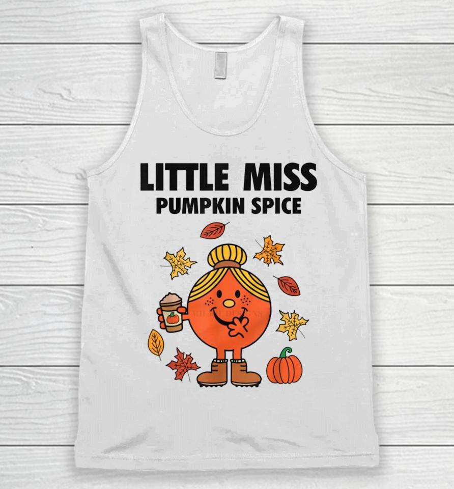 Little Miss Pumpkin Spice Unisex Tank Top