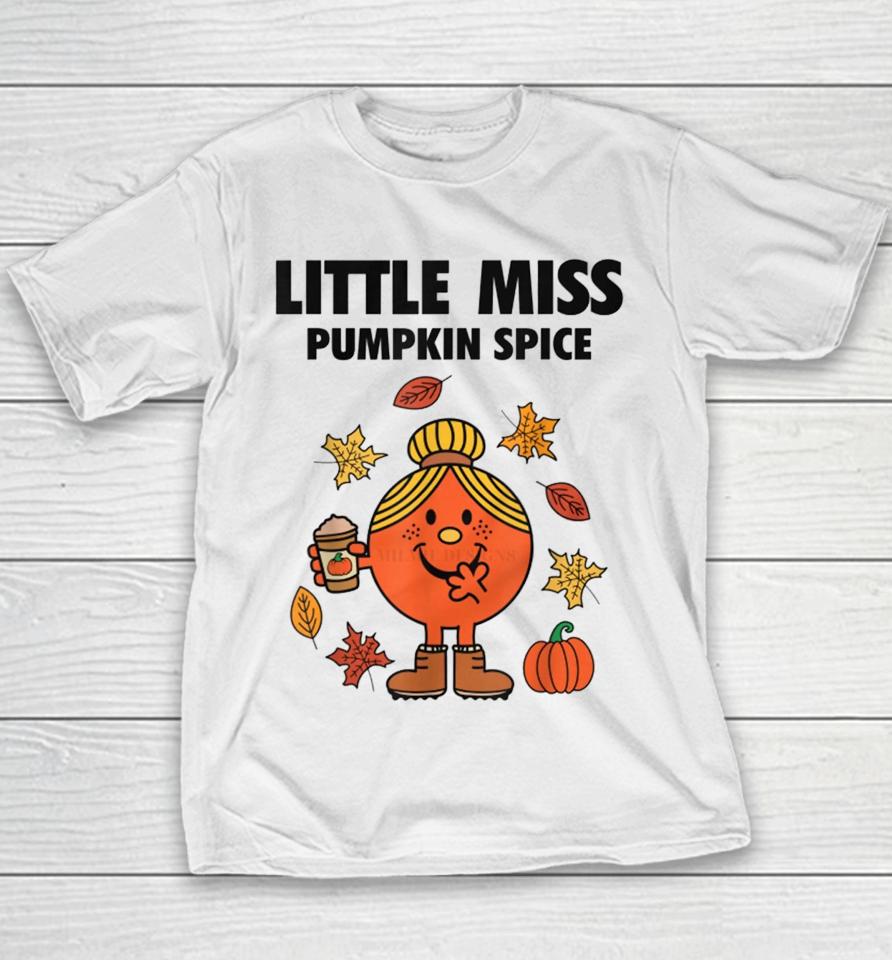 Little Miss Pumpkin Spice Youth T-Shirt