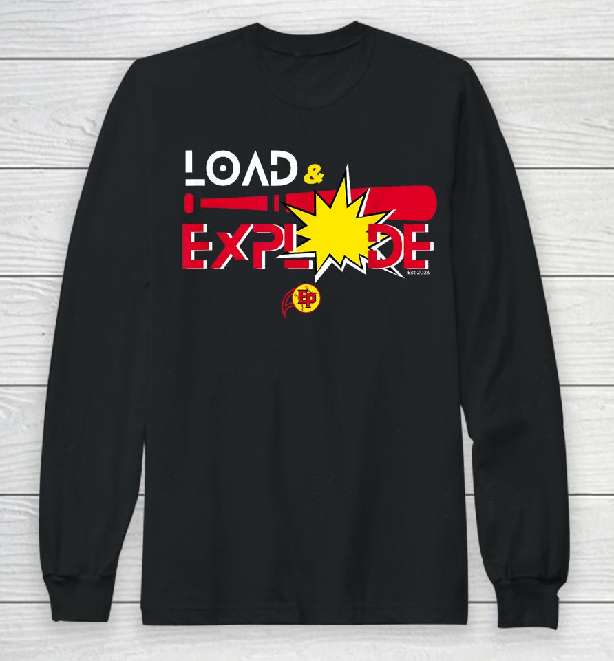 Load &Amp; Explode Ep Softball Long Sleeve T-Shirt