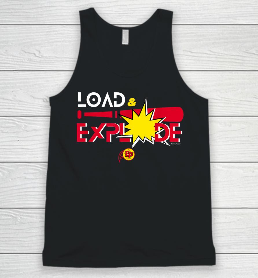 Load &Amp; Explode Ep Softball Unisex Tank Top