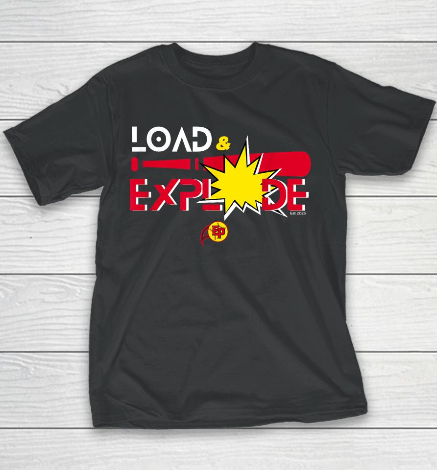 Load &Amp; Explode Ep Softball Youth T-Shirt