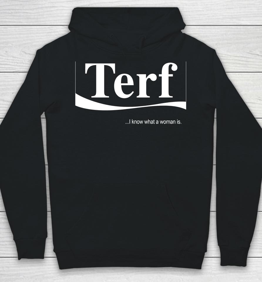 Local Standing For Women Terf I Know What A Woman Is Hoodie