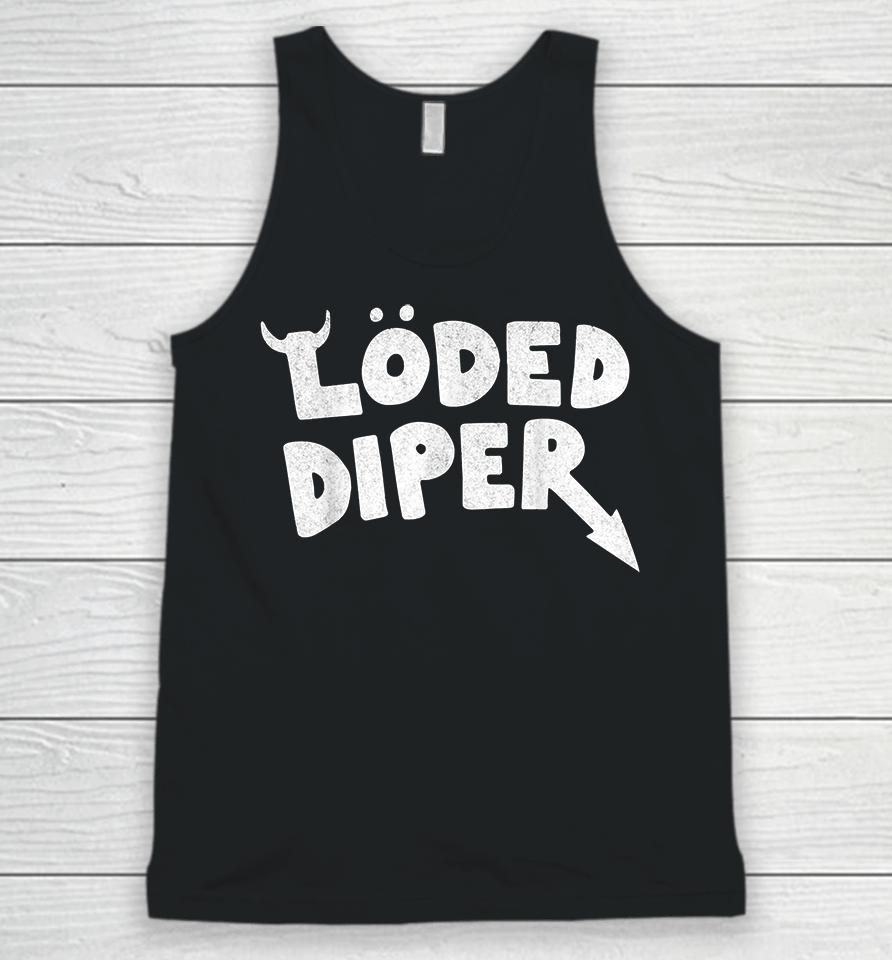 Loded Diaper Unisex Tank Top