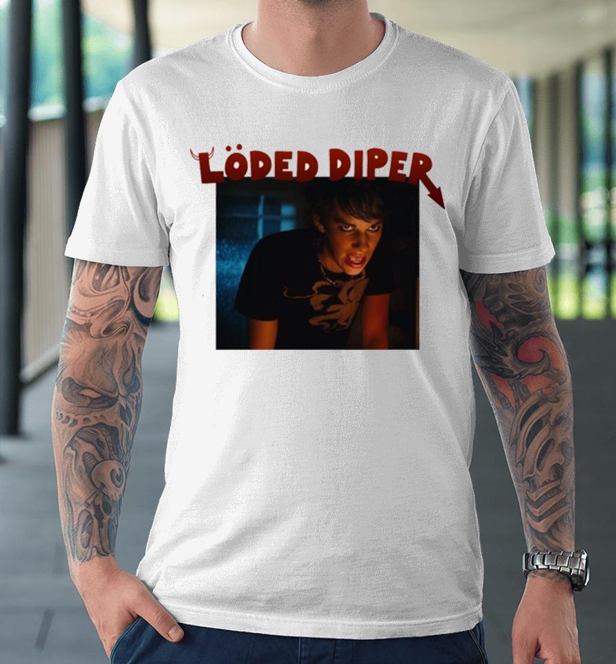 Loded Diper Rodrick Red Logo Rodrick Heffley Premium T-Shirt