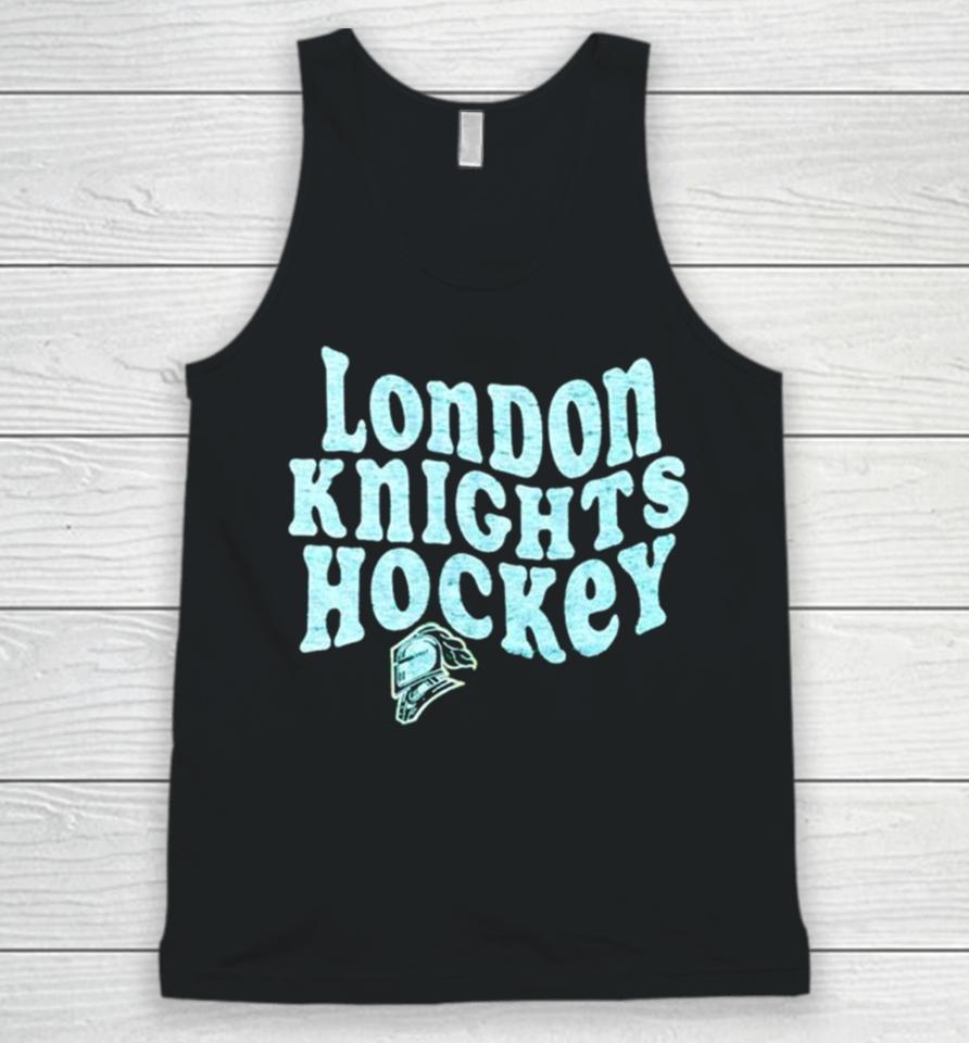London Knights Hockey Logo Unisex Tank Top