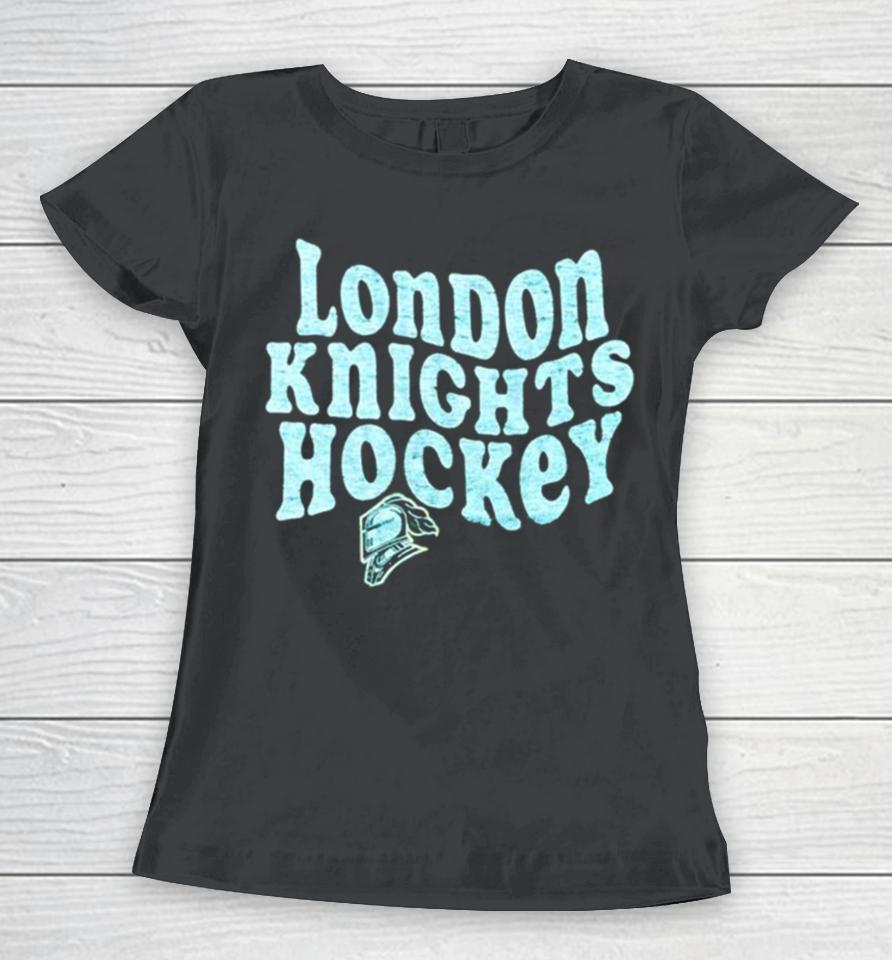 London Knights Hockey Logo Women T-Shirt
