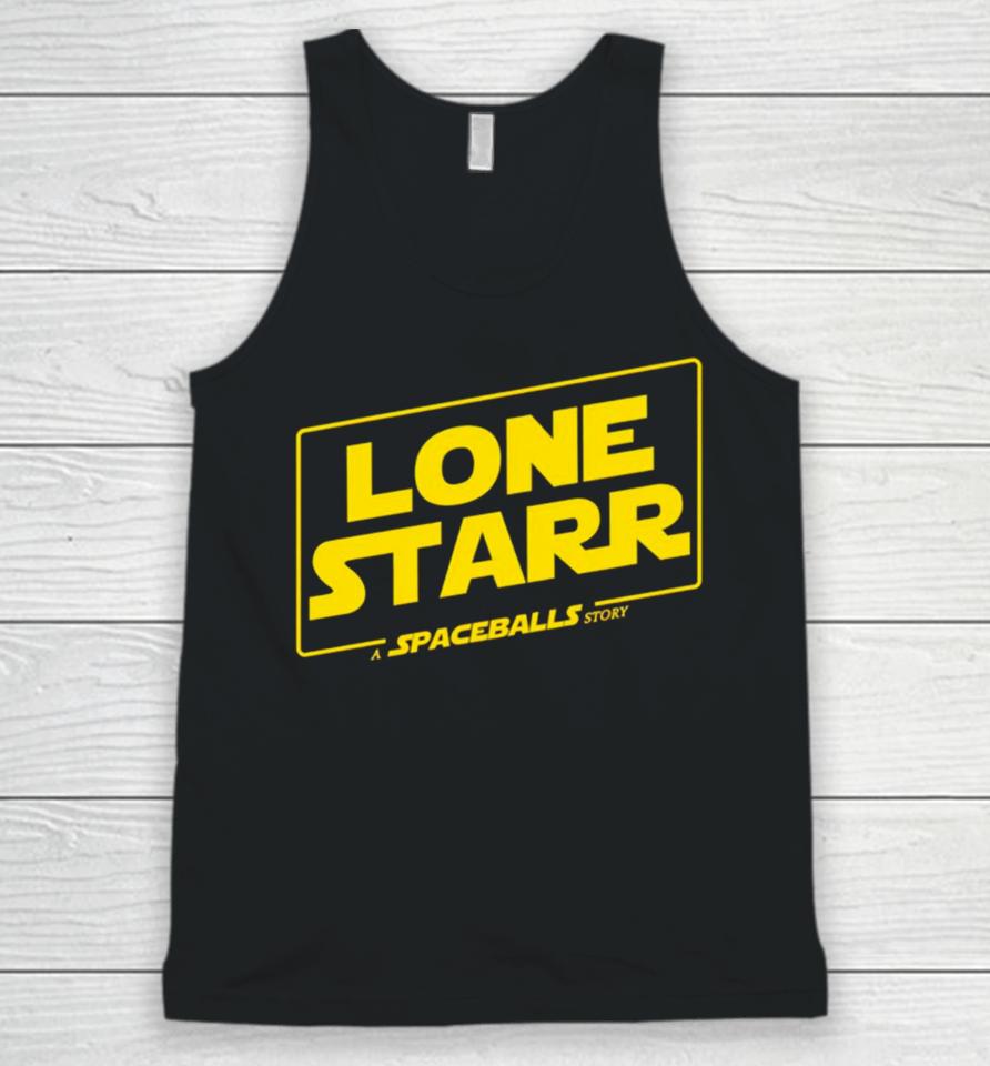 Lone Starr A Spaceballs Story Unisex Tank Top