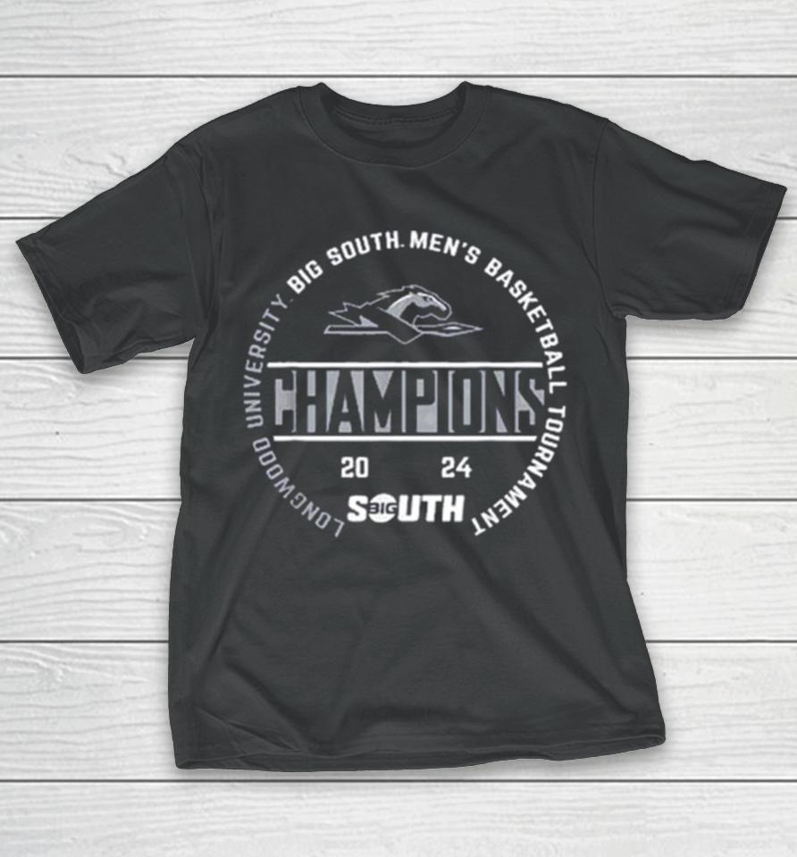 Longwood University 2024 Big South Men’s Basketball Tournament T-Shirt