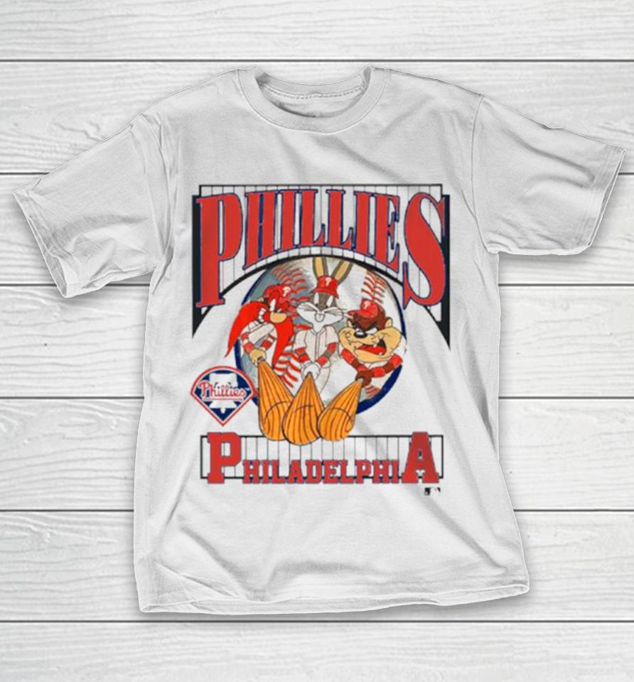 Looney Tunes Phillies Philadelphia Baseball 2023 T-Shirt
