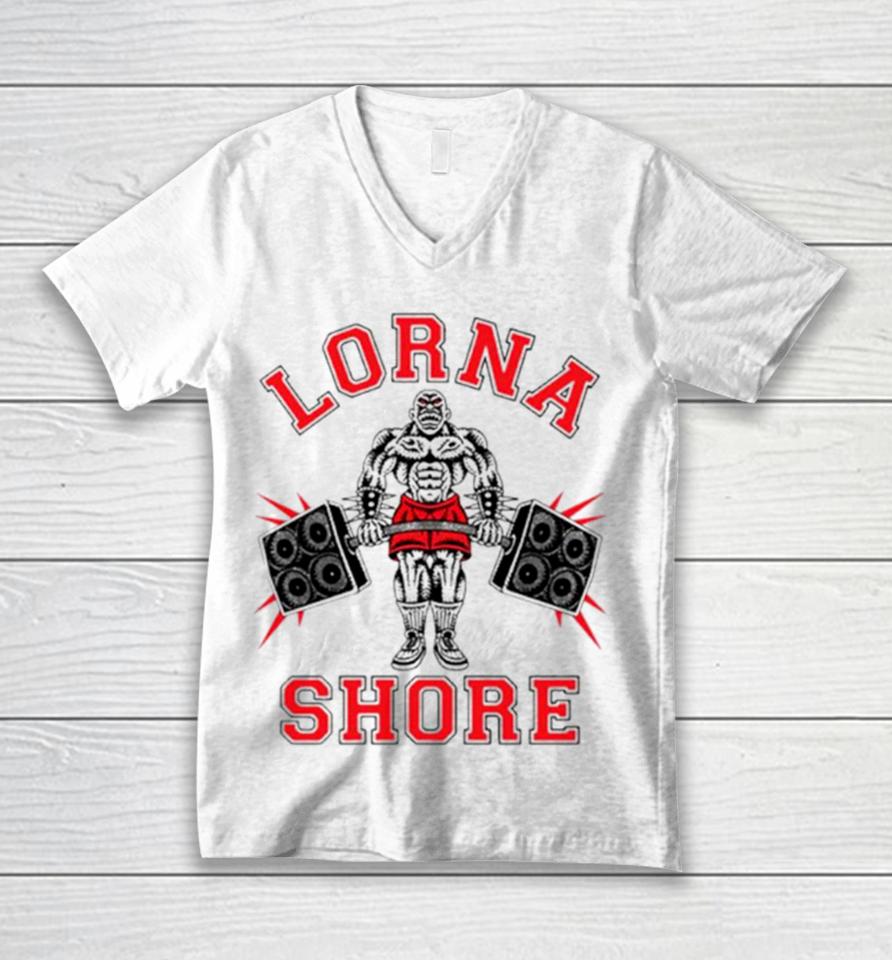 Lorna Shore No Pain No Gain Unisex V-Neck T-Shirt