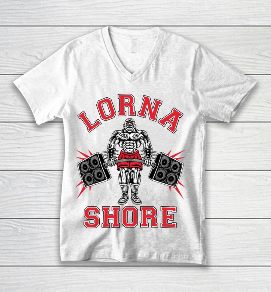 Lornashore Store Lorna Shore No Pain No Gain Unisex V-Neck T-Shirt