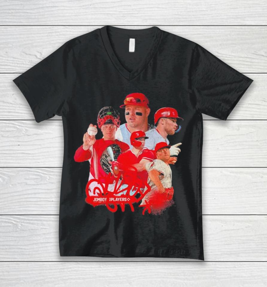 Los Angeles Angels 2024 Team Vintage Unisex V-Neck T-Shirt