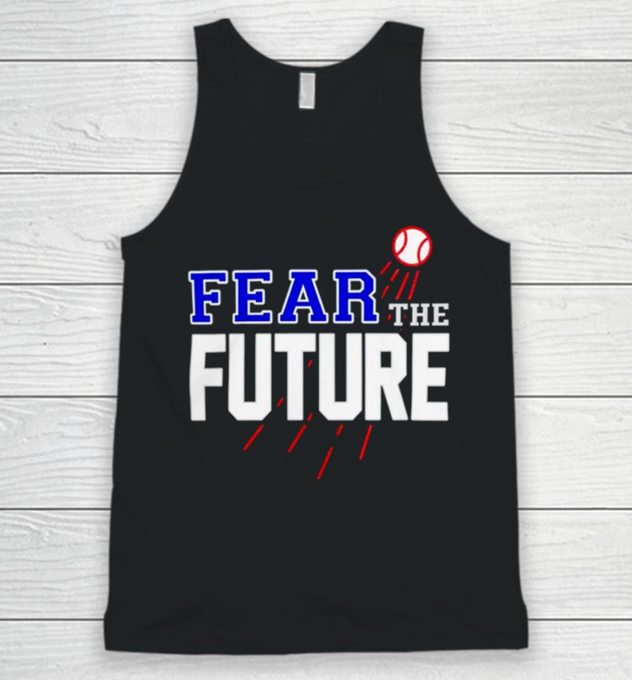 Los Angeles Angels Baseball Fear The Future Unisex Tank Top