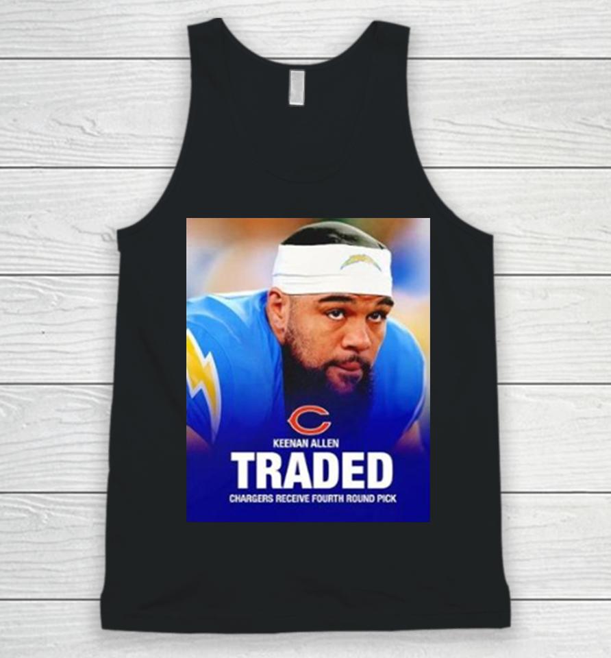 Los Angeles Chargers Keenan Allen Traded To Chicago Bears Unisex Tank Top