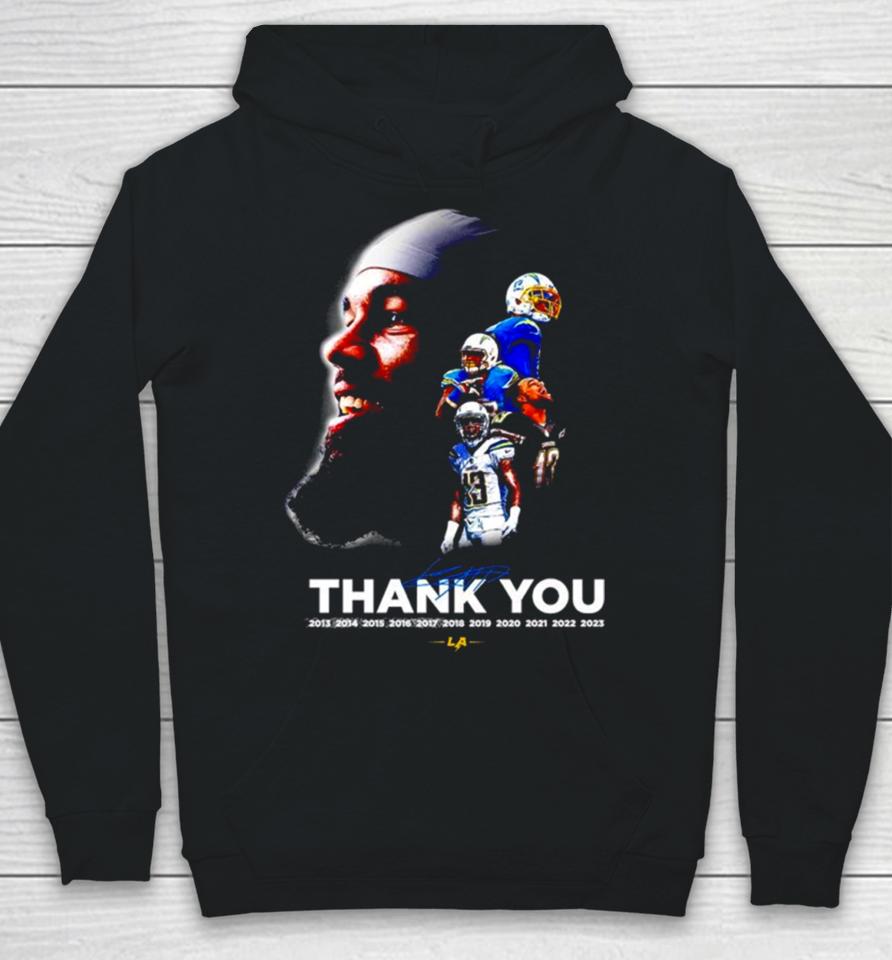 Los Angeles Chargers Thank You 13 Keenan Allen Signature Hoodie