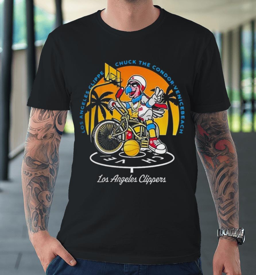 Los Angeles Clippers Chuck The Condor Venice Beach Premium T-Shirt