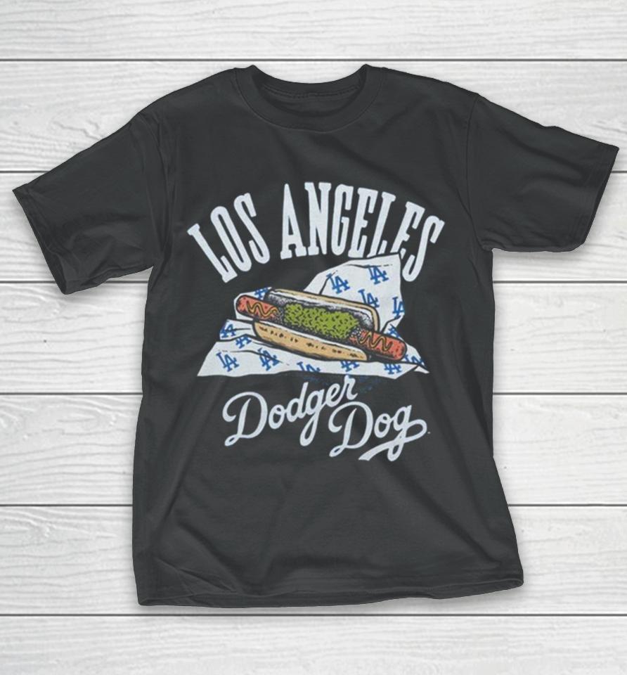 Los Angeles Dodgers Homage Royal Dodger Dogs Hyper Local Tri Blend T-Shirt
