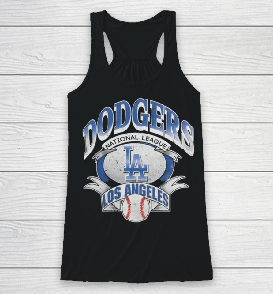 Los Angeles Dodgers Majestic Mlb National League Banner Vintage T Racerback Tank