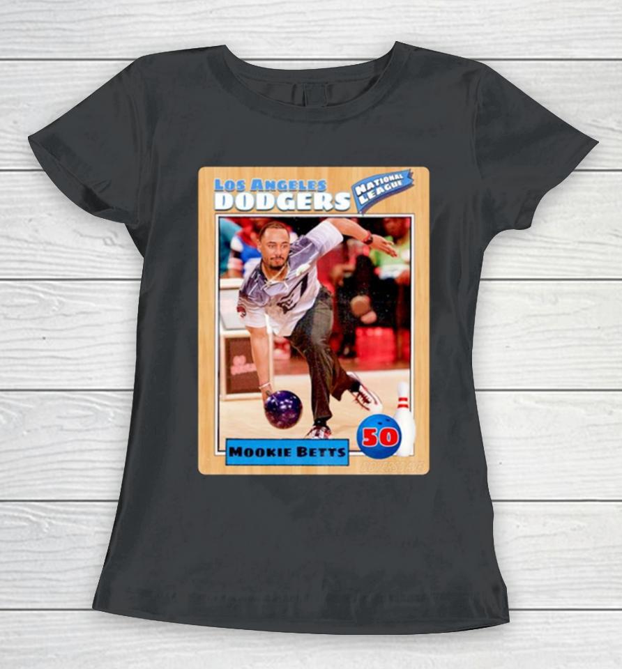 Los Angeles Dodgers National League Mookie Betts Women T-Shirt