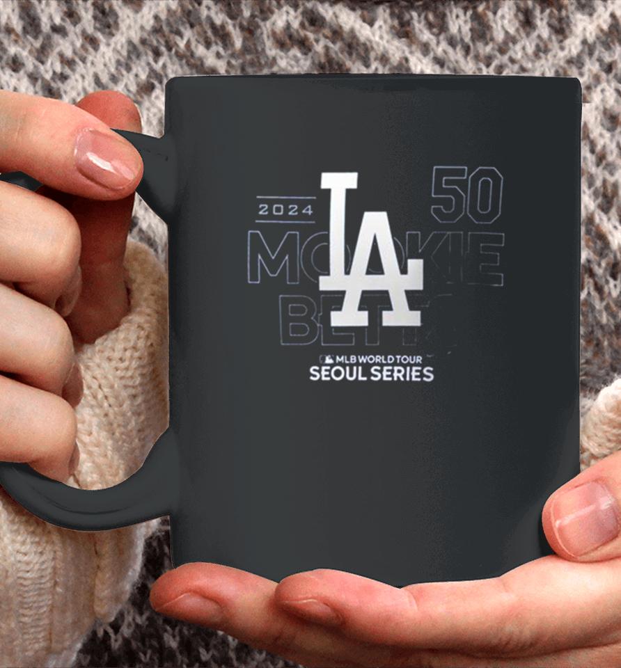Los Angeles Dodgers Shohei Ohtani 2024 Mlb World Tour Seoul Series Player Coffee Mug